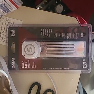 Door Stop Alarm - Silver